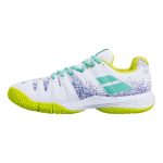 Babolat Sensa Women Padel Shoes White Spring Bud - Image 2
